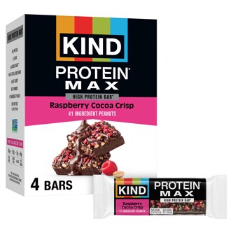 Kind Protein Max Bars, Raspberry Cocoa Crisp
