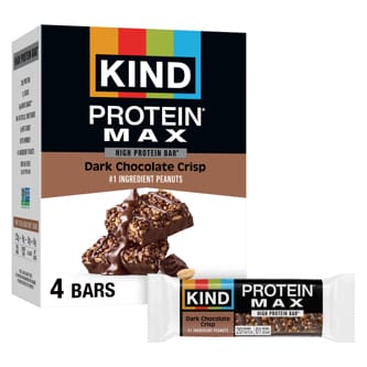 Kind Protein Max Bars, Dark Chocolate Crisp