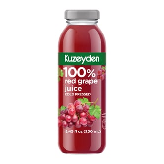 Kuzeyden Red Grape Juice, Glass Bottle
