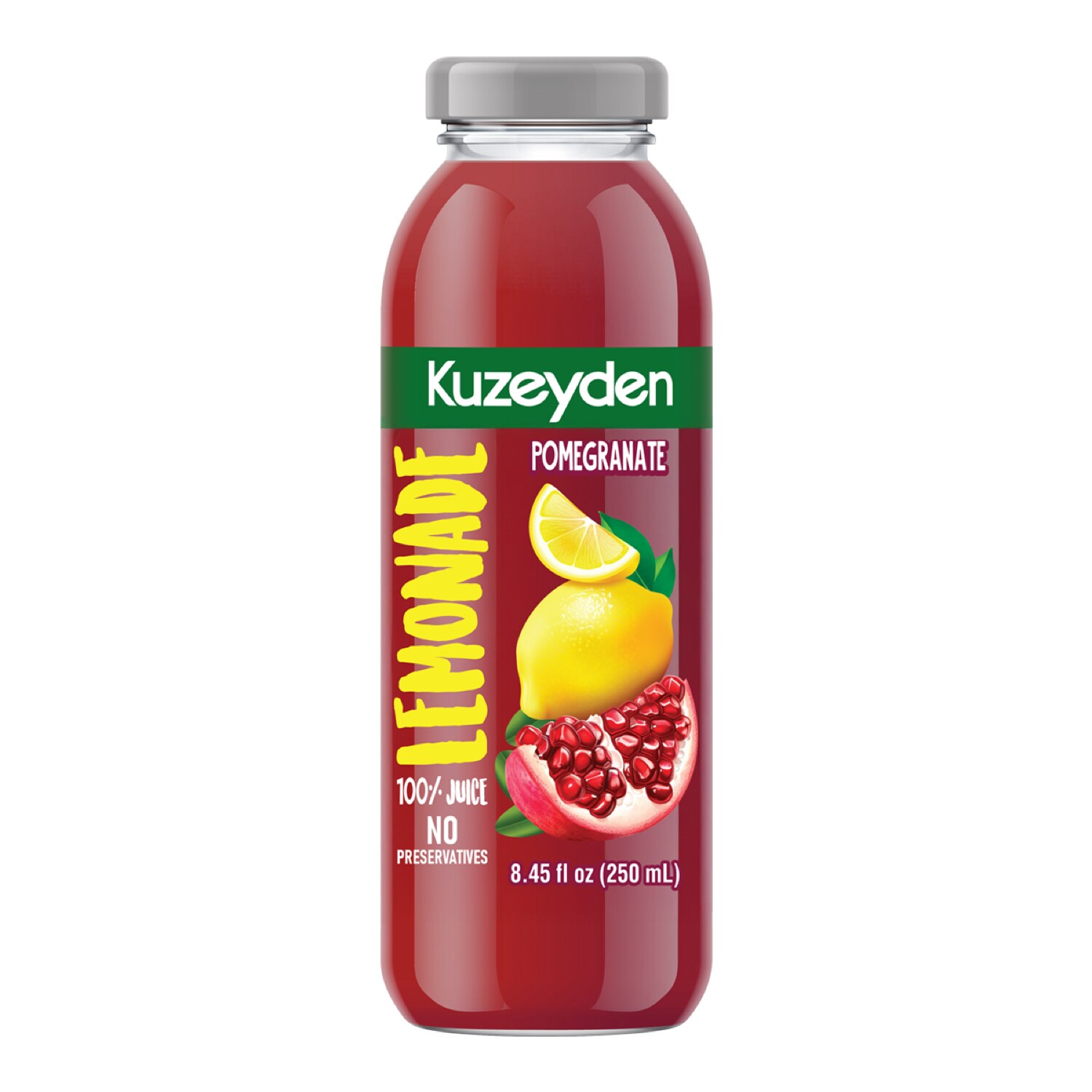 Kuzeyden Pomegranate Lemonade, Glass Bottle
