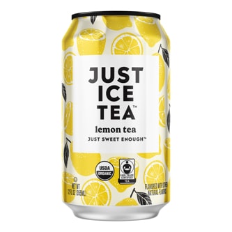 Just Ice Tea Organic Lemon Tea, Can