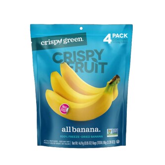 Crispy Green Freeze-Dried Banana