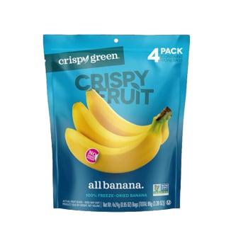 Crispy Green Freeze-Dried Banana