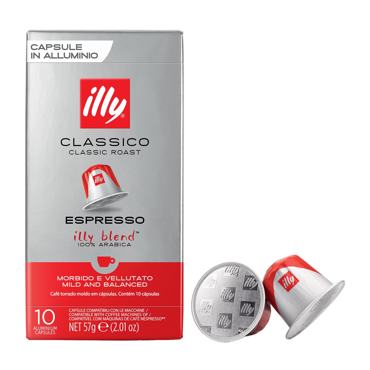 Illy Single Serve Pods Classico Coffee, Classic Roast