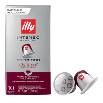 illy Intenso Coffee, Bold Roast, Espresso Capsules