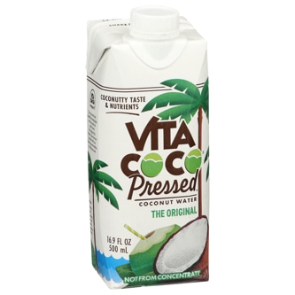 Vita Coco Pressed Coconut Water, Original, Carton