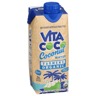 Vita Coco Farmers Organic Coconut Water, Carton