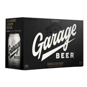 Garage Beer Classic Lager, Cans