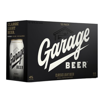 Garage Beer Classic Lager, Cans