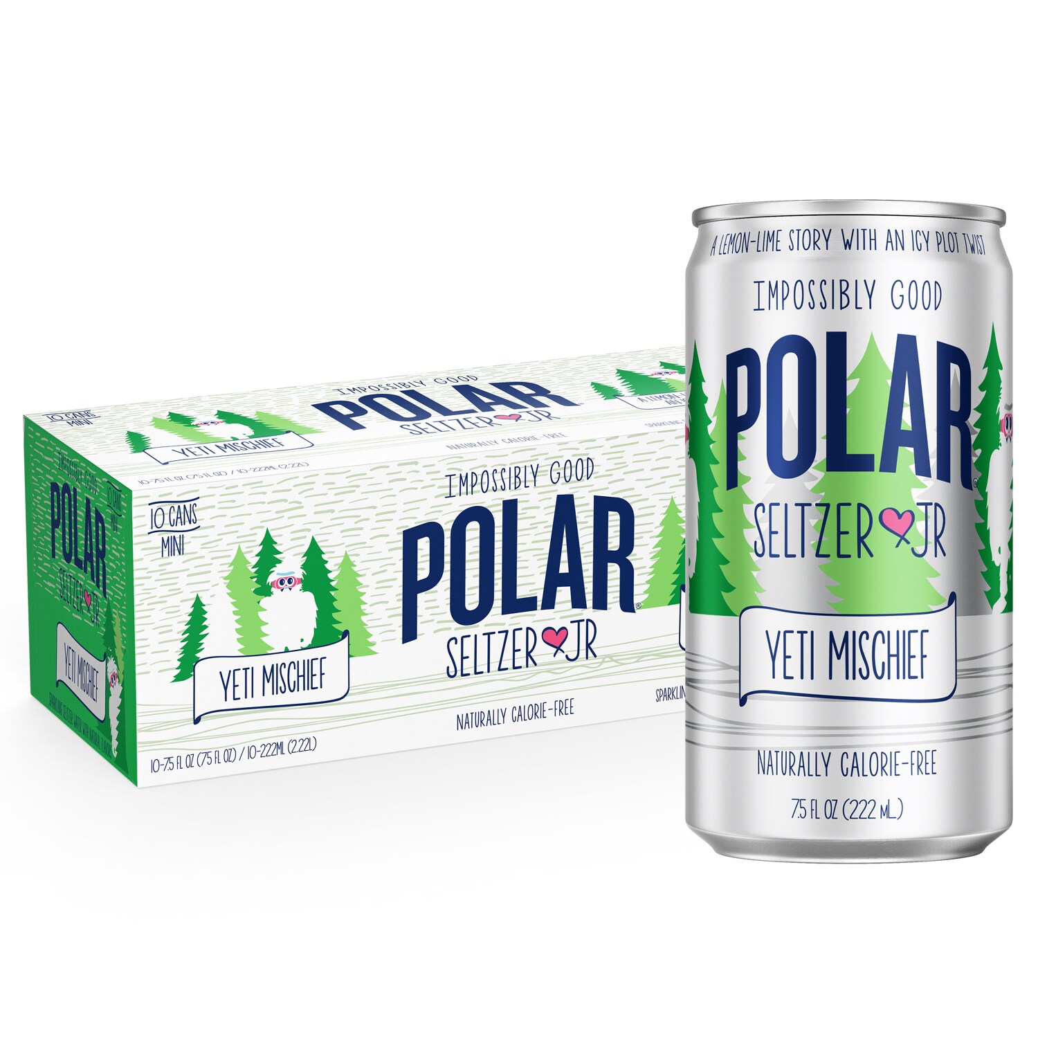 Polar Seltzer Yeti Mischief, Mini Cans