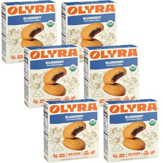 OLYRA Filled Breakfast Biscuits, Blueberry, Case