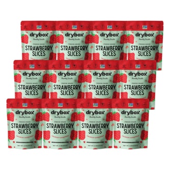 Drybox Freeze Dried, Strawberry Slices, Case