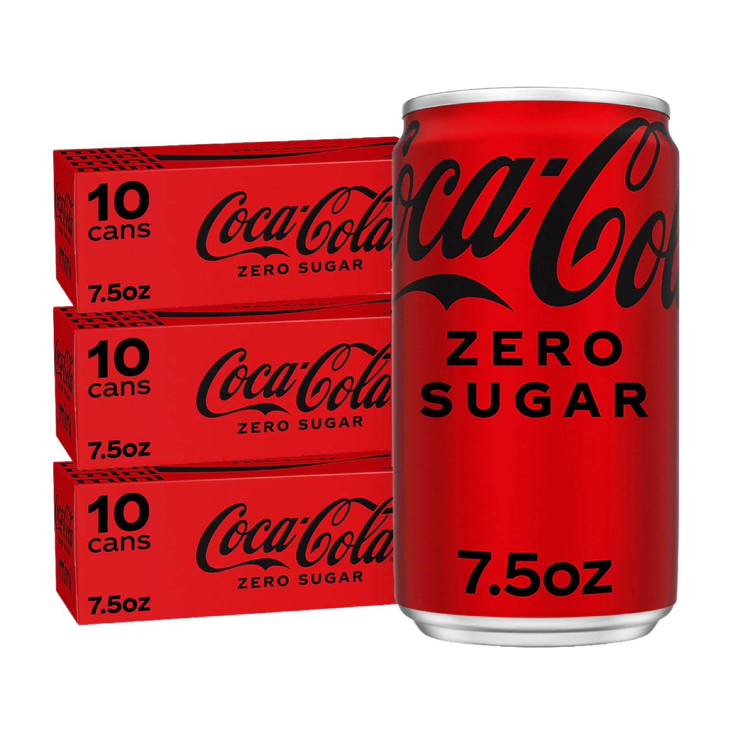 Coca-Cola Zero Sugar, Mini Cans, Case