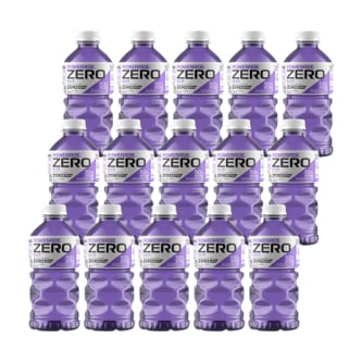 Powerade Zero Sports Drink, Grape, Case