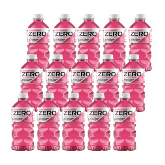Powerade Zero Sports Drink, Strawberry Smash, Case