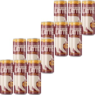 Wandering Bear High-Protein Cold Brew Latte Mocha Latte, Can