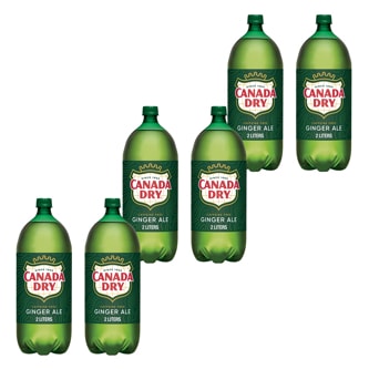 Canada Dry Ginger Ale, Plastic Bottles