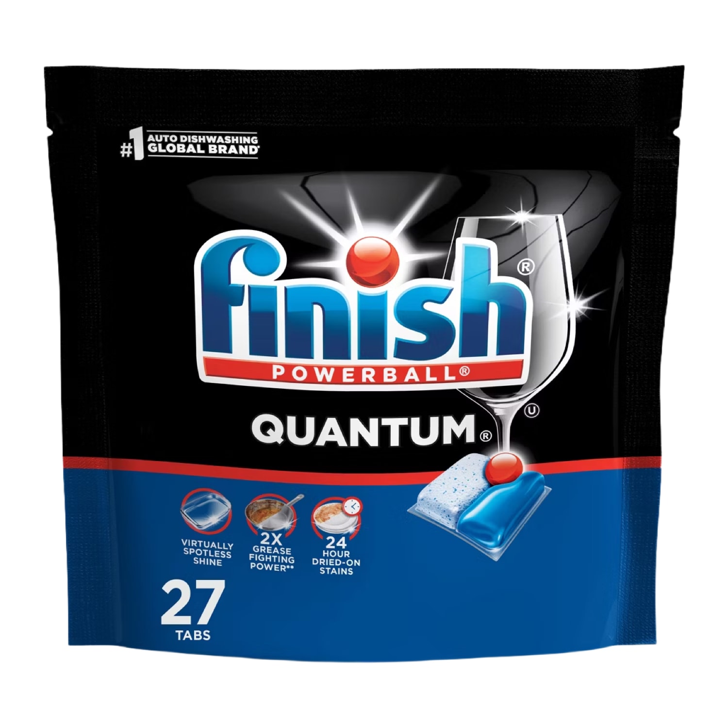 Finish Quantum Max Dishwasher Detergent Tablets