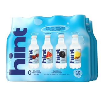 Hint Still Water, Classics Variety Pack, Plastic Bottles