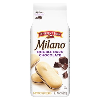 Pepperidge Farm Milano Cookies, Double Dark Chocolate
