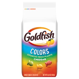 Goldfish Colors Crackers, Cheddar Cheese