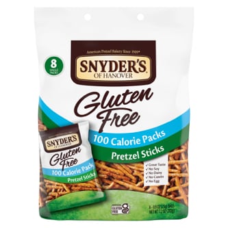 Snyder's of Hanover Gluten-Free 100 Calorie Pretzel Packs