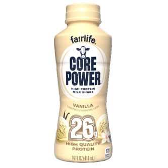 Core Power High Protein Milk Shake, Vanilla, Plastic Bottle