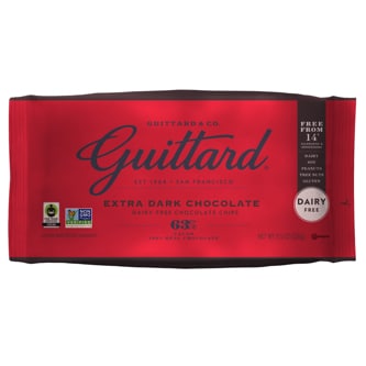 Guittard Extra Dark Chocolate Baking Chips, 63% Cacao