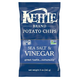 Kettle Brand Potato Chips, Sea Salt and Vinegar