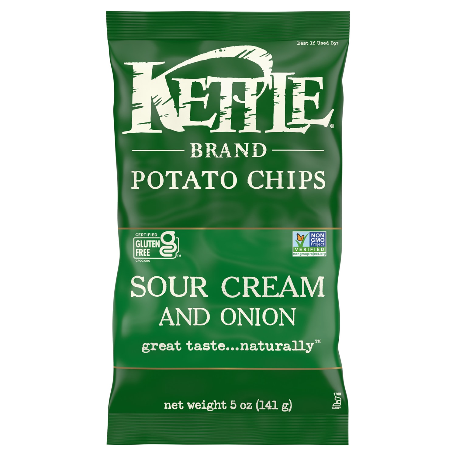 Kettle Brand Potato Chips, Sour Cream and Onion