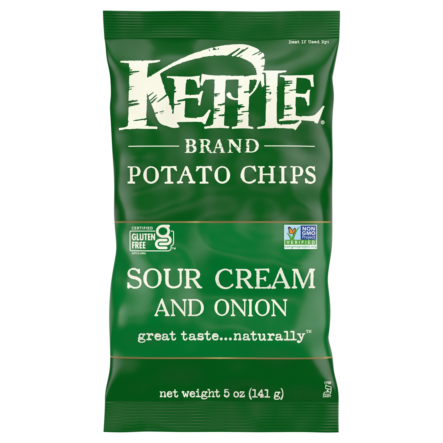 Kettle Brand Potato Chips, Sour Cream and Onion