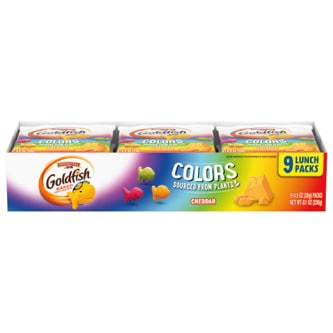 Goldfish Crackers Multi-Packs, Colors Cheddar