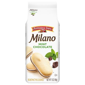 Pepperidge Farm Milano Cookies, Mint Chocolate