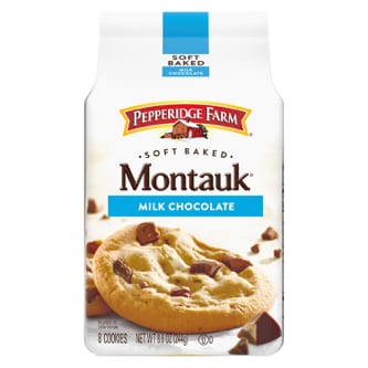 Pepperidge Farm Soft Baked Montauk Milk Chocolate Cookies