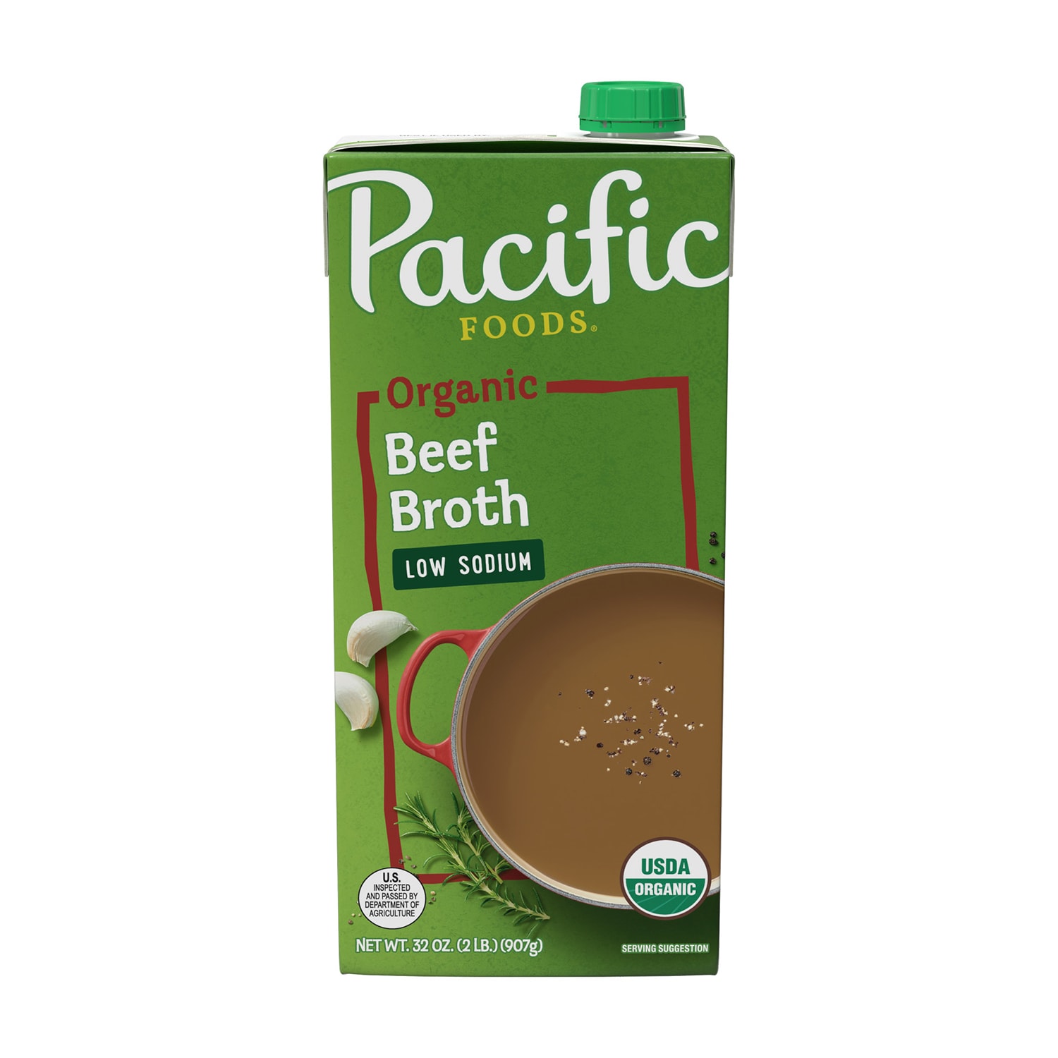 Pacific Organic Low-Sodium Beef Broth 