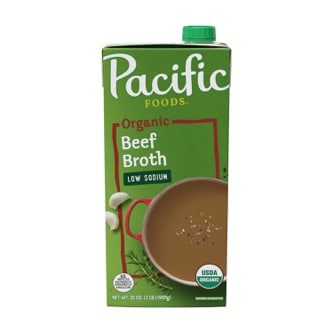 Pacific Organic Low-Sodium Beef Broth 
