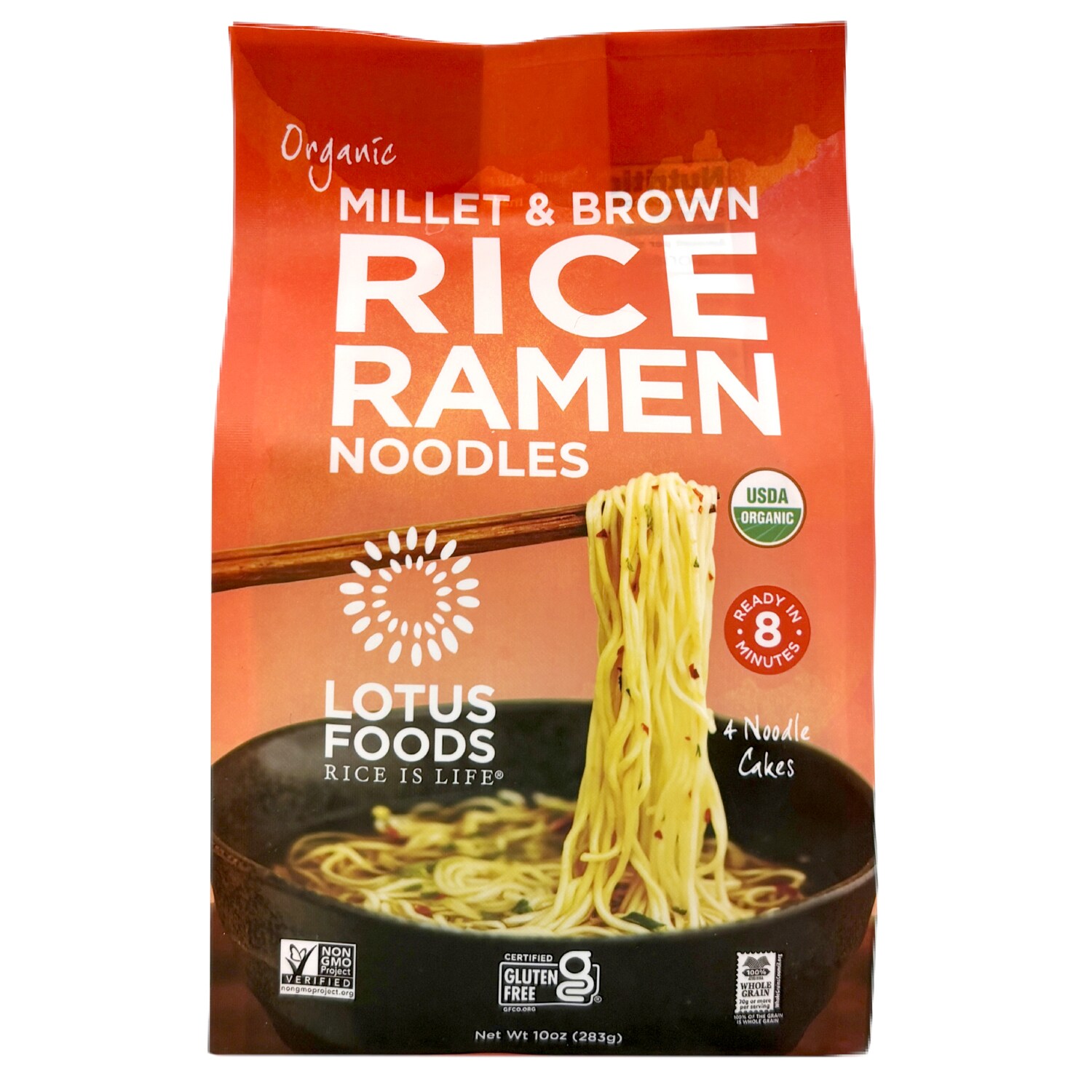 Lotus Foods Organic Millet & Brown Rice Ramen