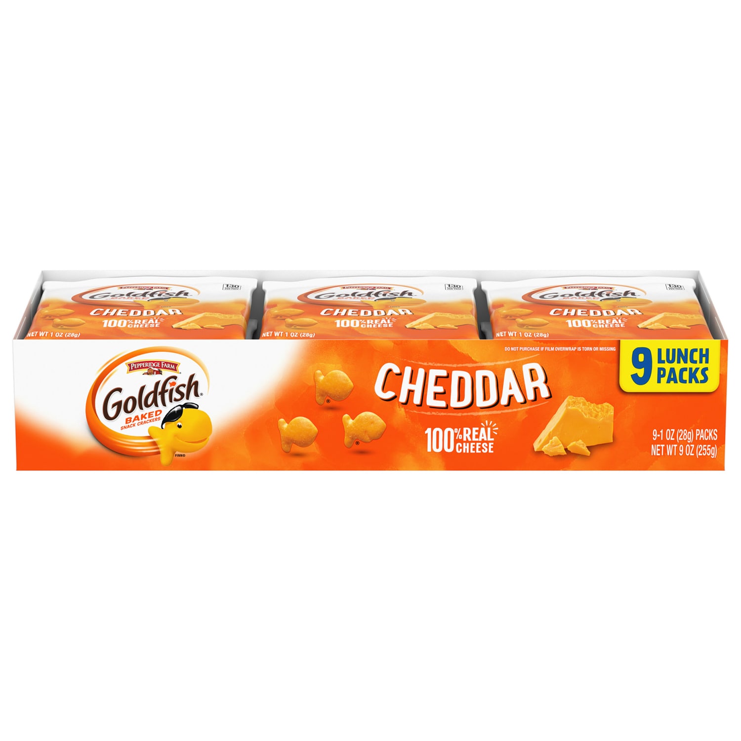 Goldfish Crackers Multi-Packs, Cheddar Cheese