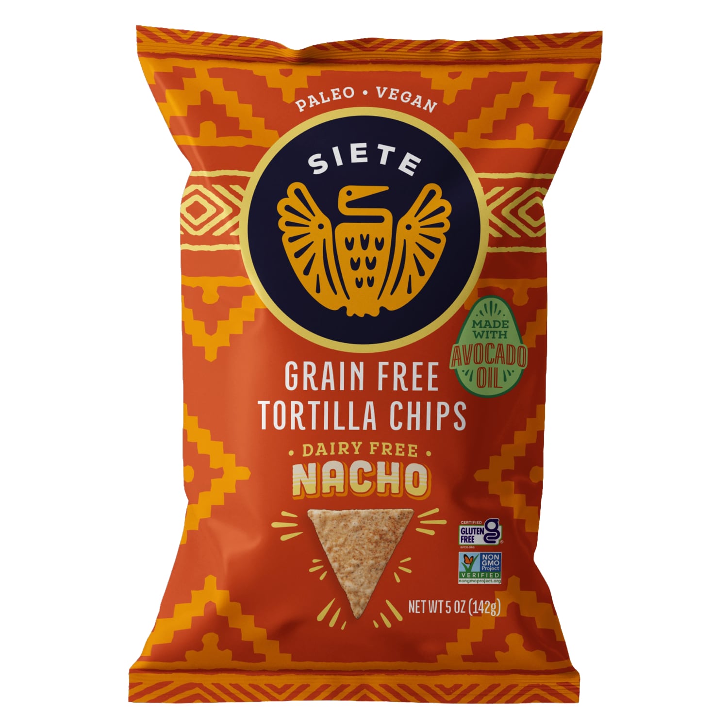 Siete Grain Free Tortilla Chips, Nacho