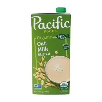 Pacific Organic Oat Plant-Based Beverage, Original, Carton