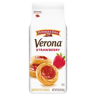 Pepperidge Farm Verona Cookies, Strawberry
