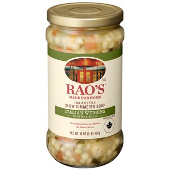 Rao's Made for Home Slow Simmered Soup, Italian Wedding with Meatballs