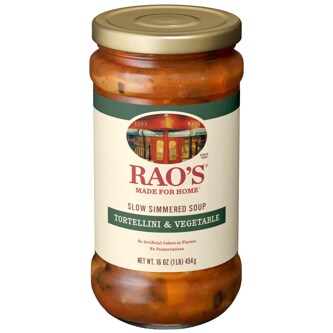 Rao's Made for Home Slow Simmered Soup, Tortellini & Vegetable