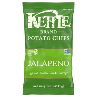 Kettle Brand Potato Chips, Jalapeño