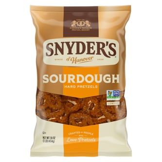 Snyder's of Hanover Sourdough Hard Pretzels, Family Size