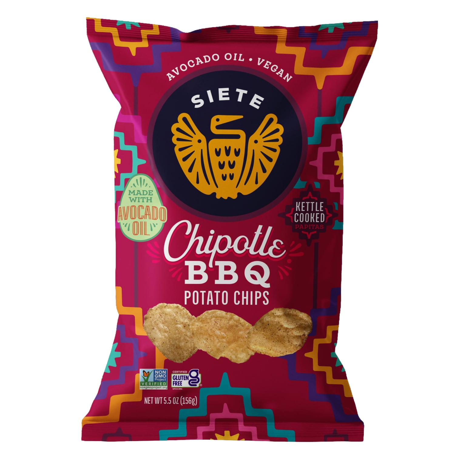 Siete Potato Chips, Chipotle BBQ