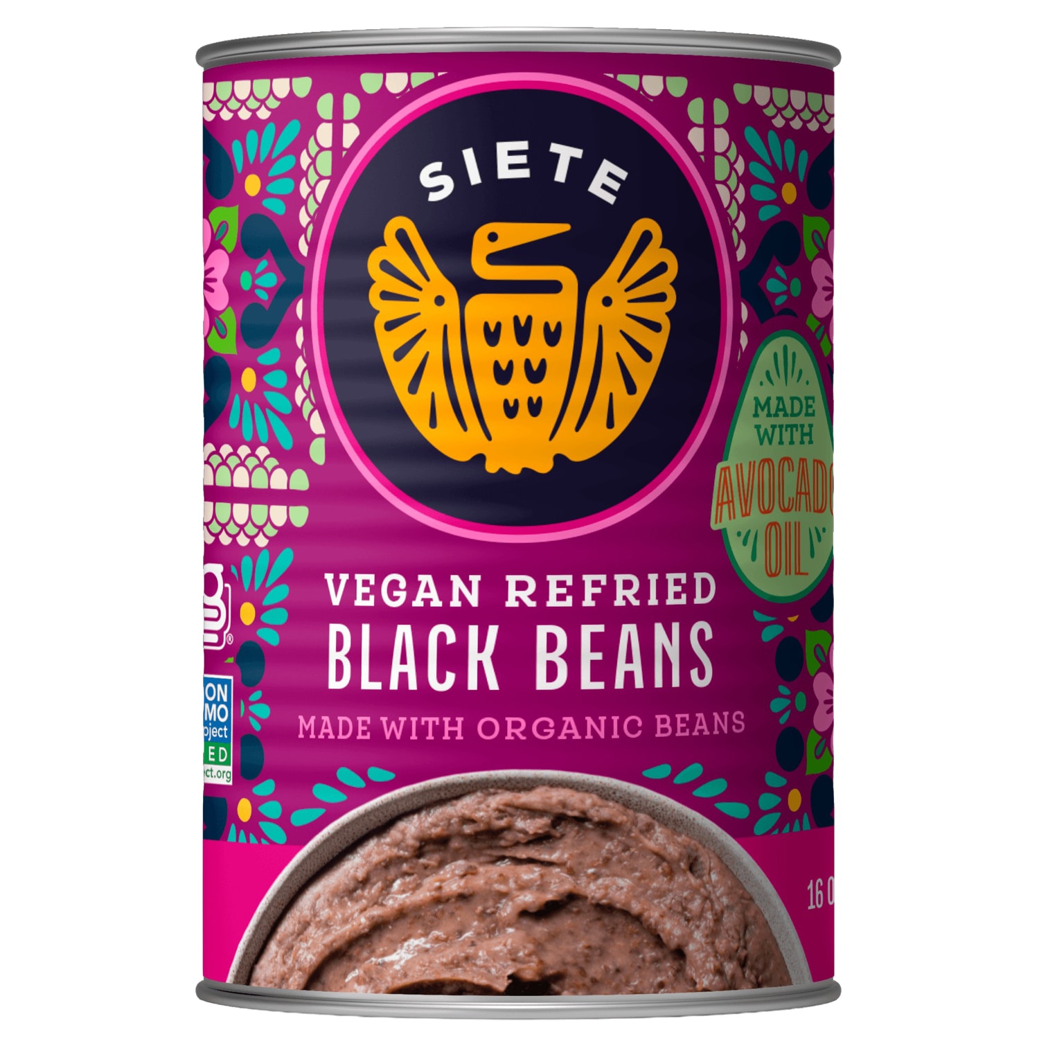 Siete Vegan Refried Black Beans