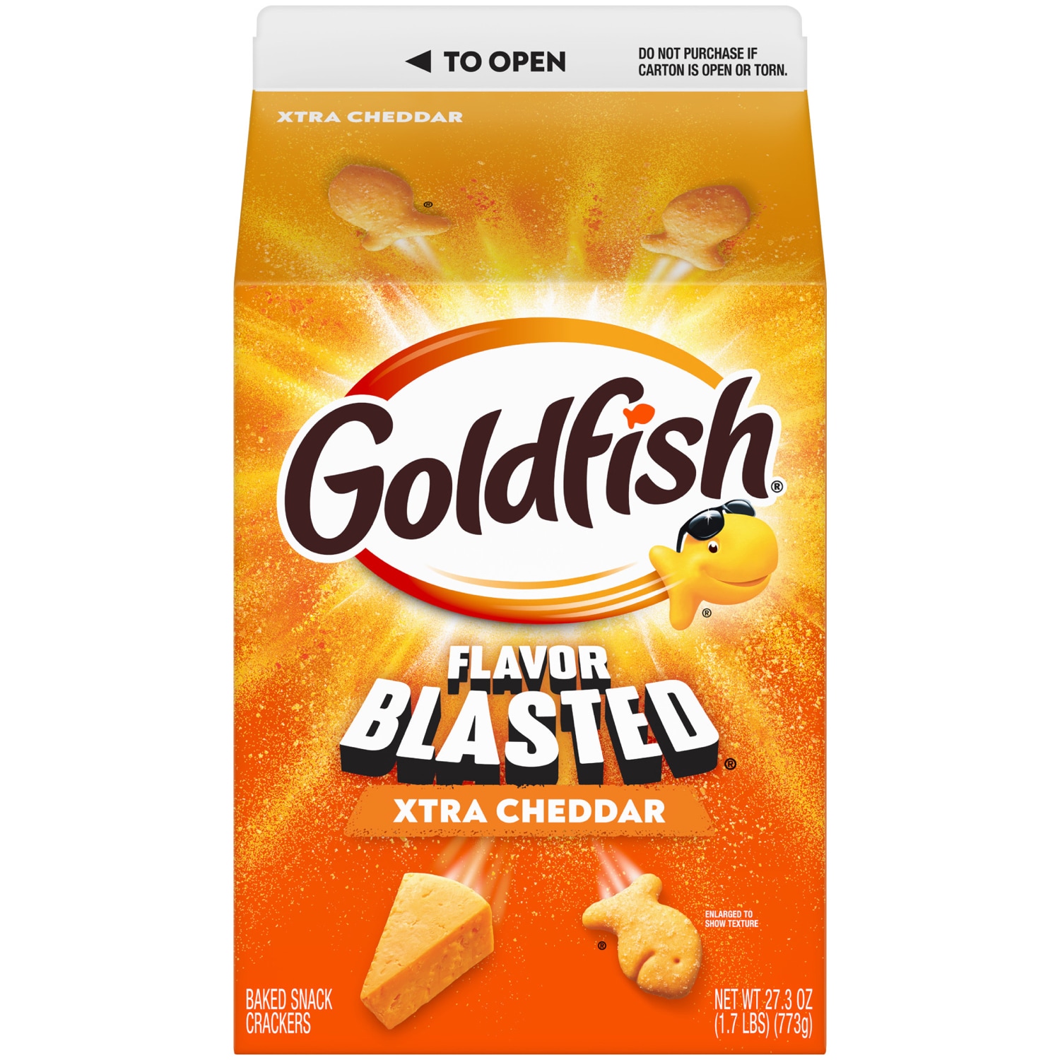 Goldfish Crackers, Xtra Cheddar