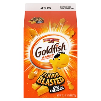 Pepperidge Farm Goldfish Crackers, Xtra Cheddar