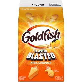 Goldfish Crackers, Xtra Cheddar
